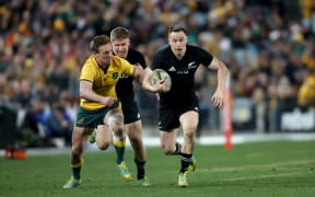 Ben Smith. Australia v New Zealand Bledisloe Cup. 2018 Rugby Championship Test Match. ANZ Stadium, Sydney Saturday 18 August 2018.