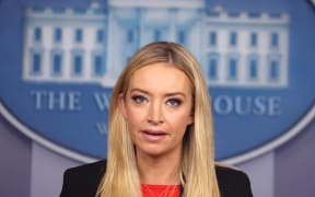 White House Press Secretary Kayleigh McEnany speaks in the James Brady Press Briefing Room on January 07, 2021 in Washington, DC.