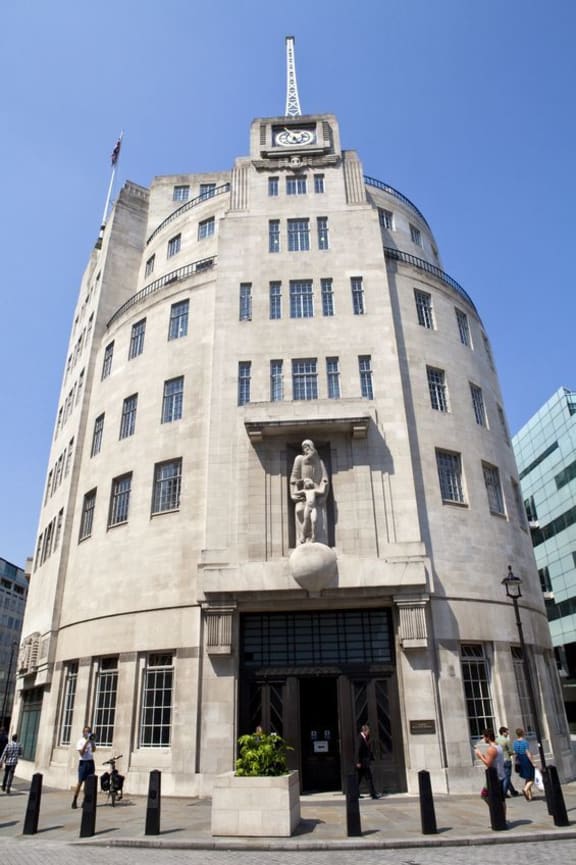 The BBC building in London is built from Portland Stone.