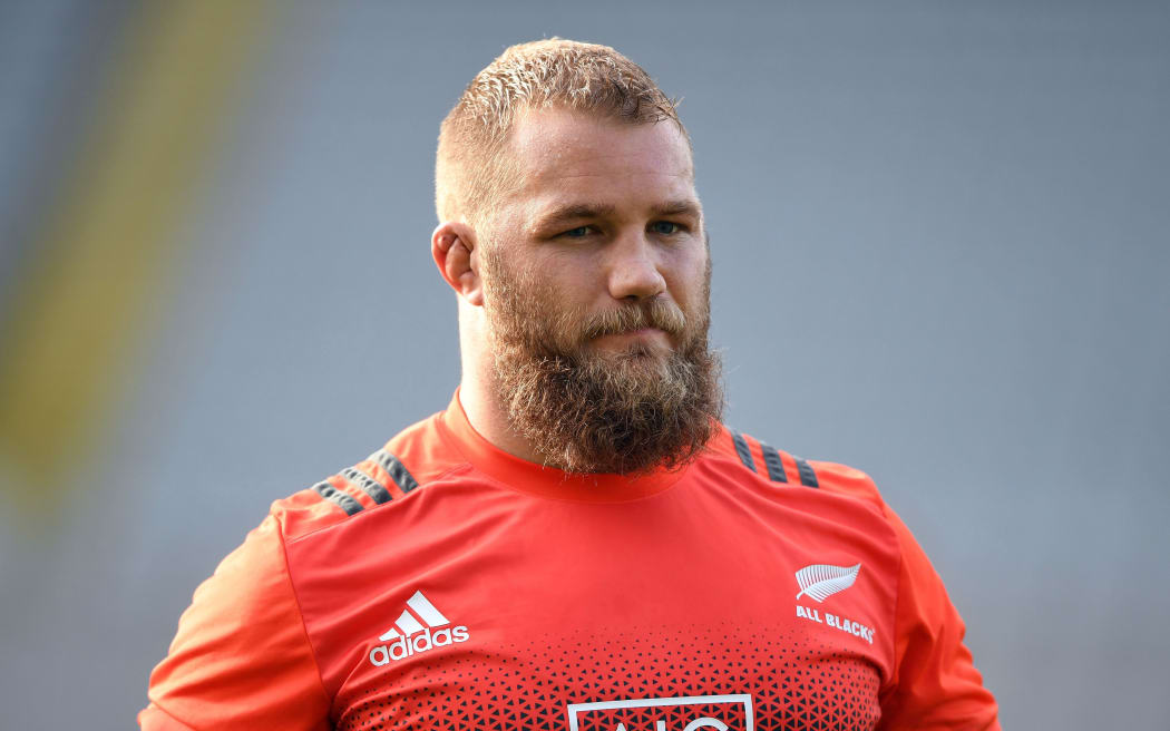 All Black prop Owen Franks.