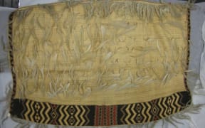 A cloak made of dog skin, which is estimated to be 200 years old.