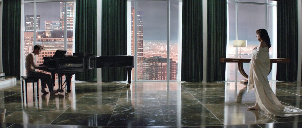 A still from the film 'Fifty Shades of Grey'