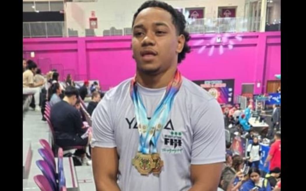 Sixteen-year-old Fijian weightlifter Nehemiah Elder has claimed three gold medals at the IWF World Youth Championship in Lima, Peru.