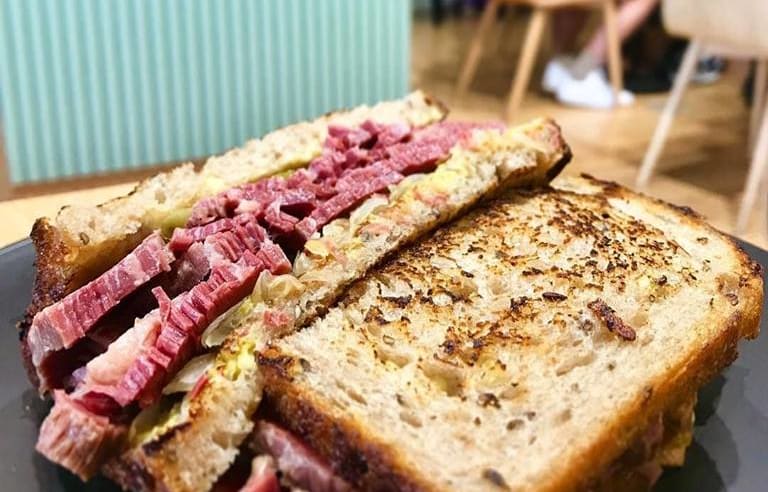 Fort Greene's famous Reuben sandwich