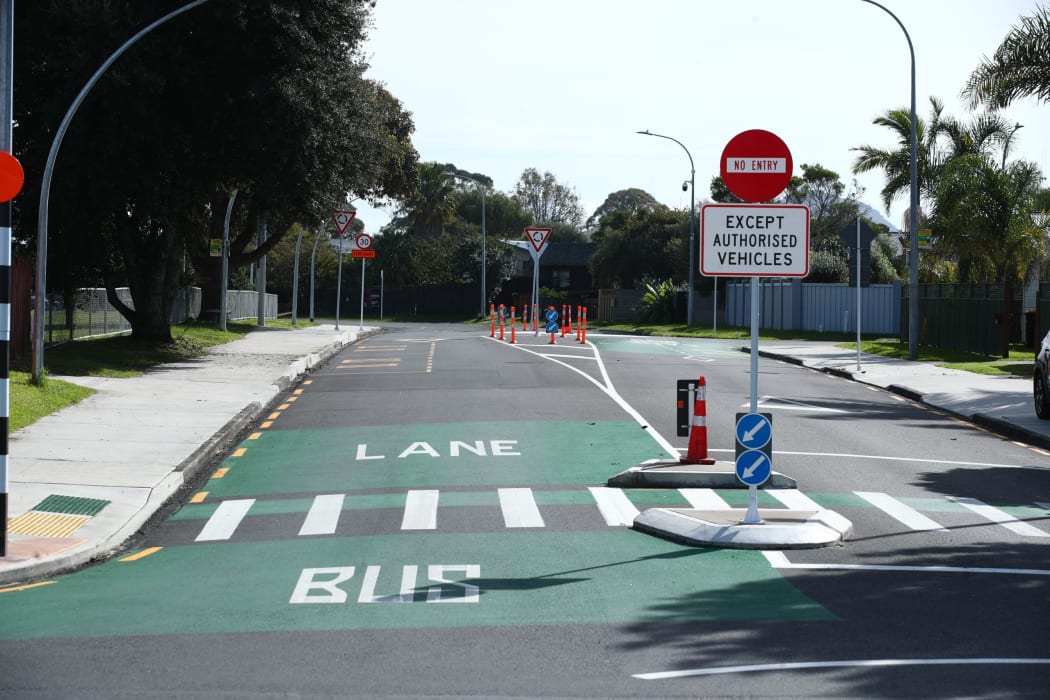 The Links Avenue bus lane is monitored by an automatic number plate recognition camera.