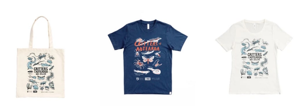 Critter of the Week t-shirts
