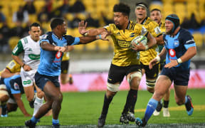 Hurricanes loose forward Ardie Savea against the Bulls.