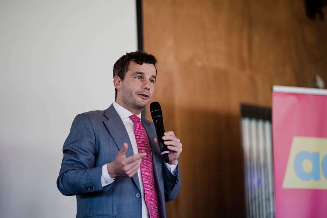 ACT leader David Seymour, on the Election 2020 campaign trail.