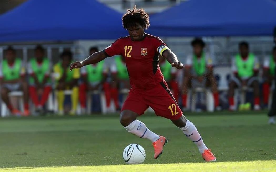 Papua New Guinea captain David Muta.