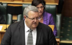 Gerry Brownlee at Parliament