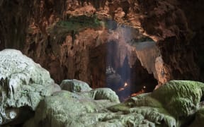 Callao Cave on Luzon Island of the Philippines, where the fossils of Homo luzonensis were discovered.