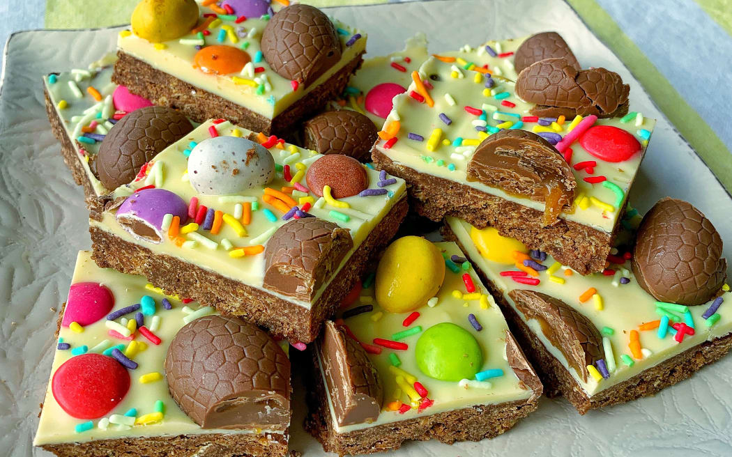 VJ Cooks Easter Egg Slice