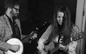 Mel Parsons and Gerry Paul live, 2014 RNZ