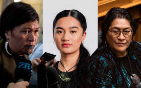 Nanaia Mahuta, Hana Rāwhiti Maipi-Clarke and Meka Whaitiri