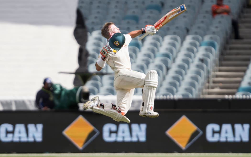 Australian cricketer David Warner.