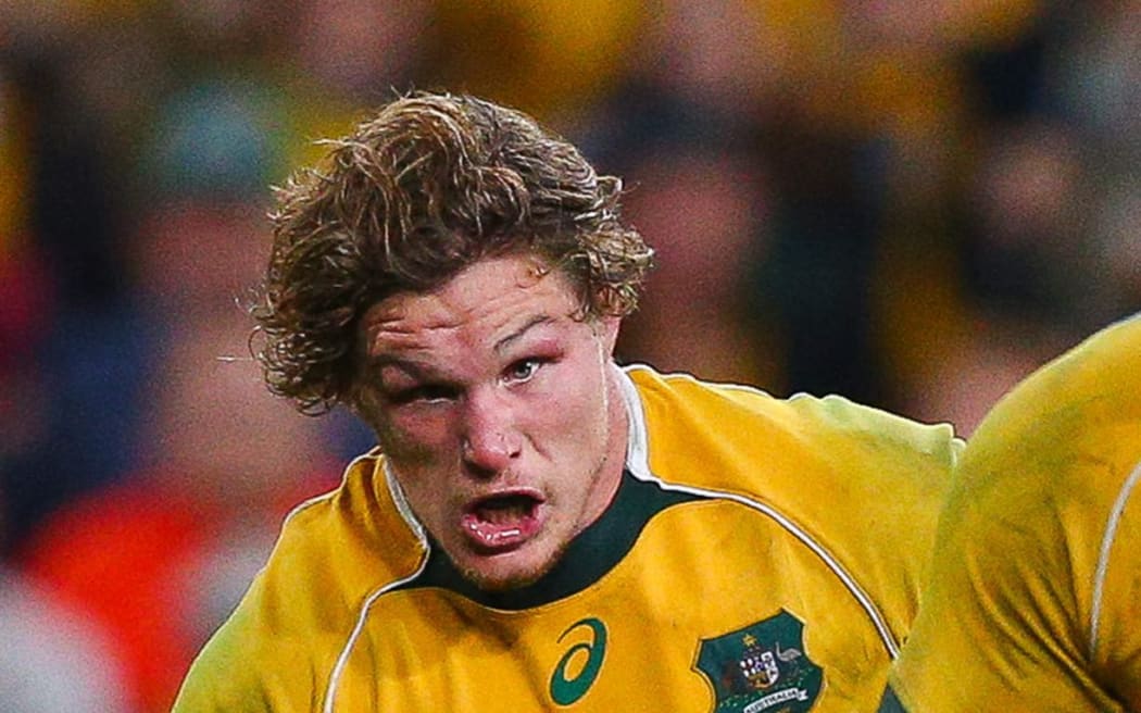 Wallabies flanker Michael Hooper, Rugby Championship, Australia v South Africa, Suncorp Stadium, Brisbane, Australia, July 18, 2015