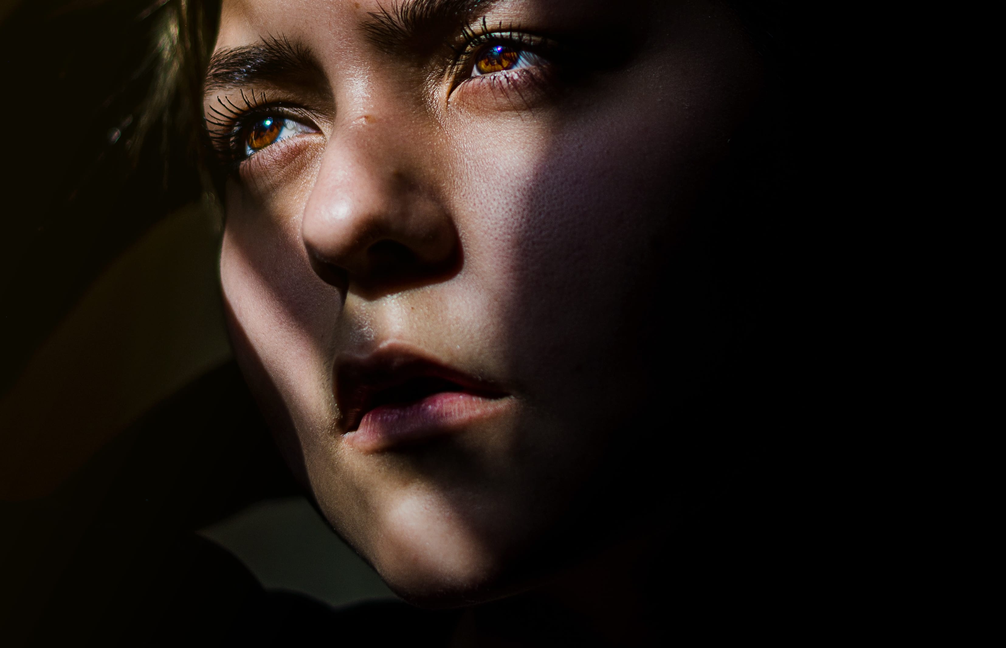anxious woman