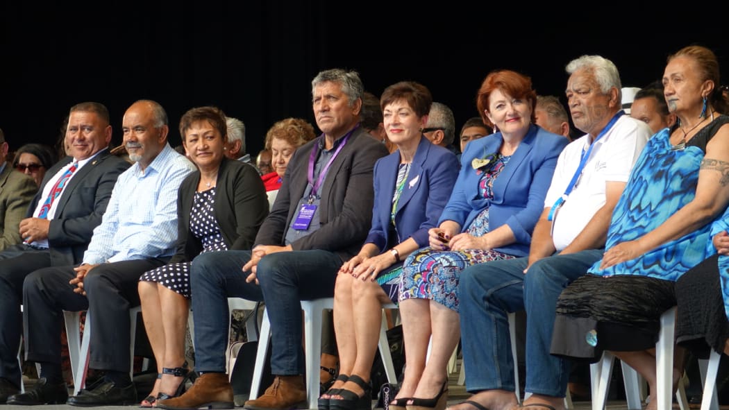 Matatini prizegiving officials.