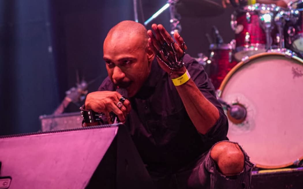 Michael Nero Black - frontman of Red Is the New Black.