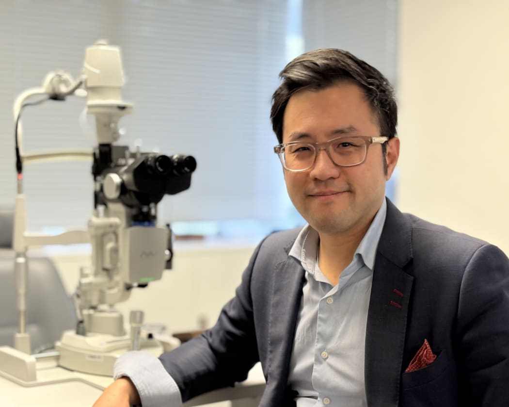 Wellington ophthalmologist, Dr James Leong uses AI in his private practice.