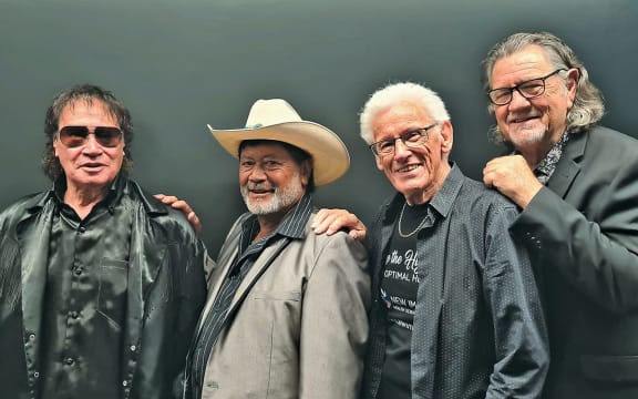 The NZ Highwaymen - Dennis Marsh, Gray Bartlett, Eddie Low and Brendan Dugan