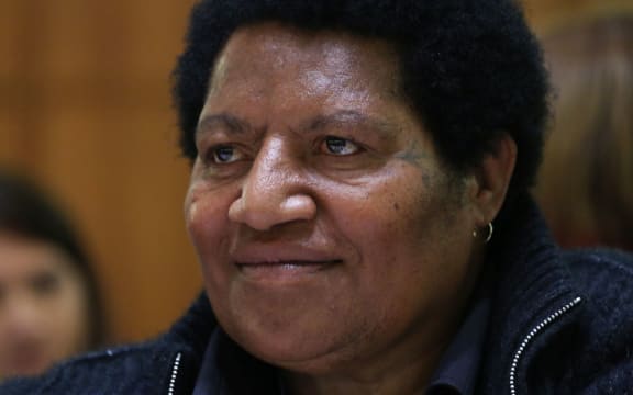 The former governor of Eastern Highlands province, Julie Soso.