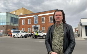 Historic Place Mid Canterbury deputy chairman, Nigel Gilkison, said he is disappointed an historic building will be demolished to make way for a car park next to the new library and civic centre. PHOTO JONATHAN LEASK/LDR
