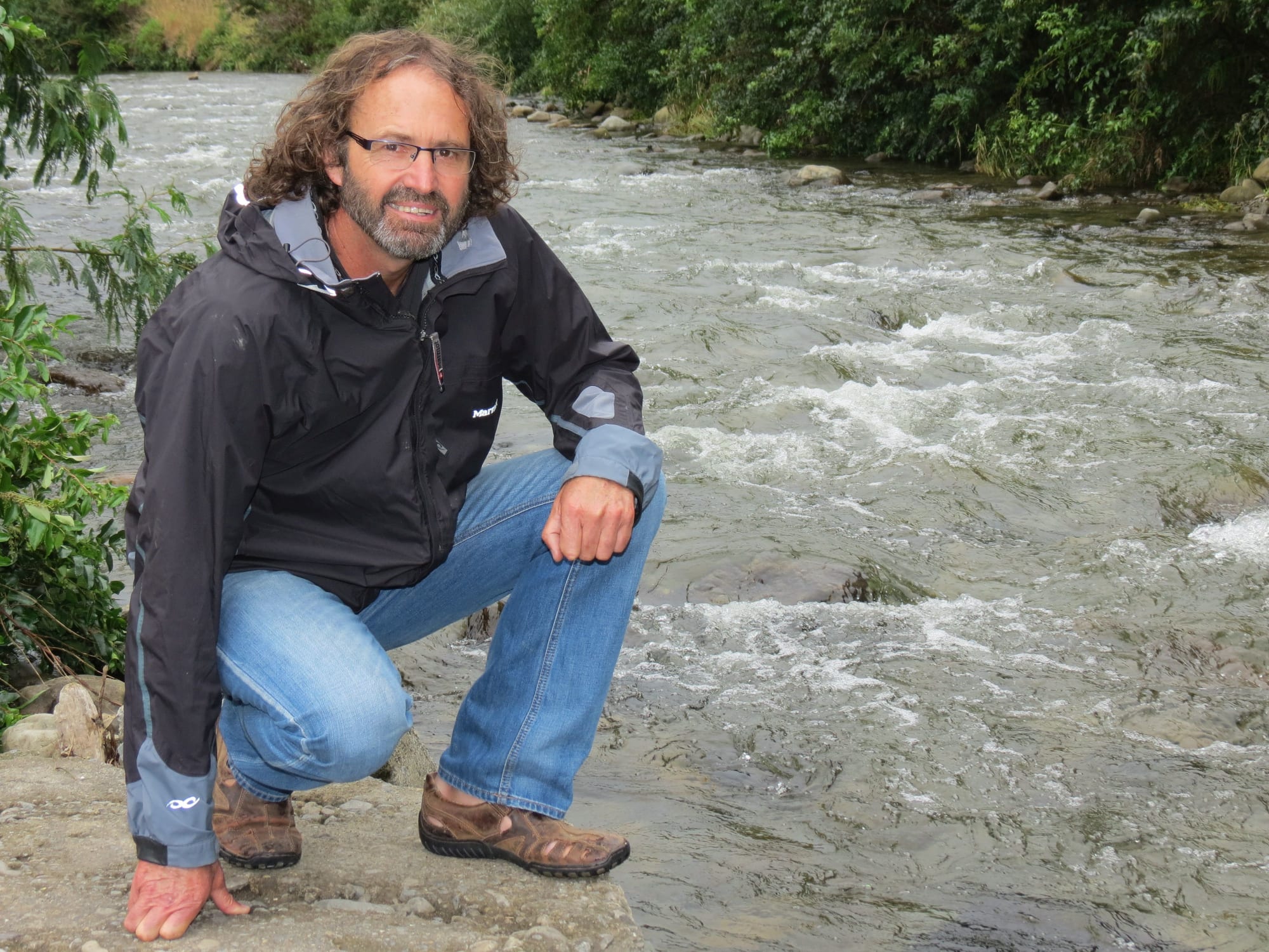 Fresh water ecologist Mike Joy