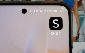 Shein, a Chinese cross-border e-commerce platform, is being seen in Shanghai, China, on June 10, 2024. (Photo by Costfoto/NurPhoto) (Photo by CFOTO / NurPhoto / NurPhoto via AFP)