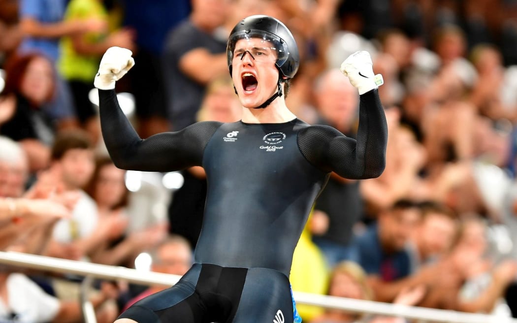 NZ track cyclist Sam Webster.