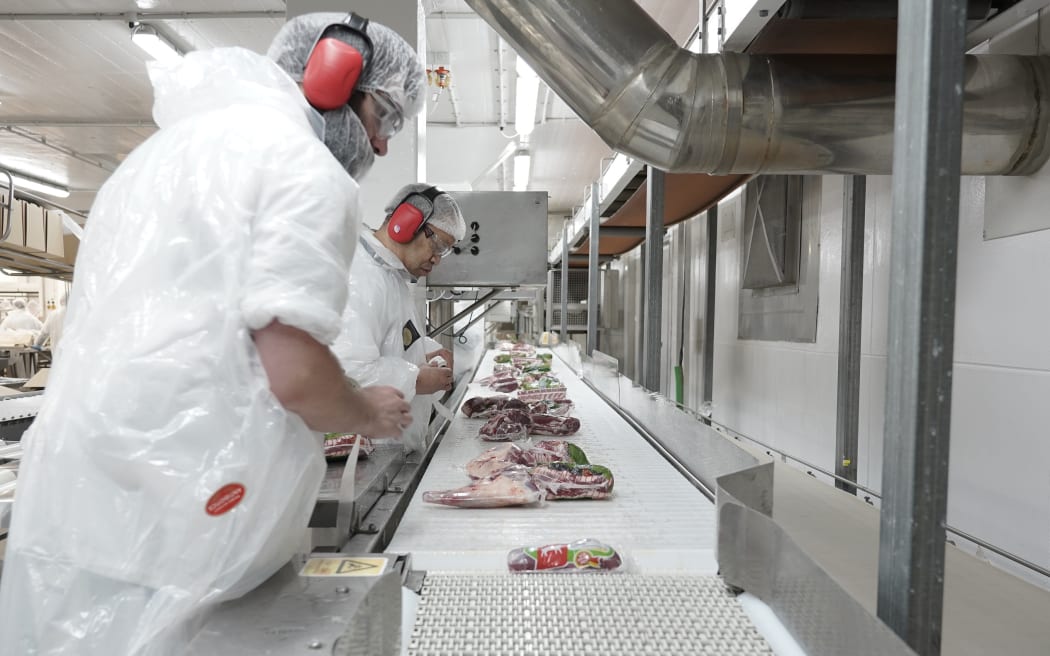 Meat processing.
