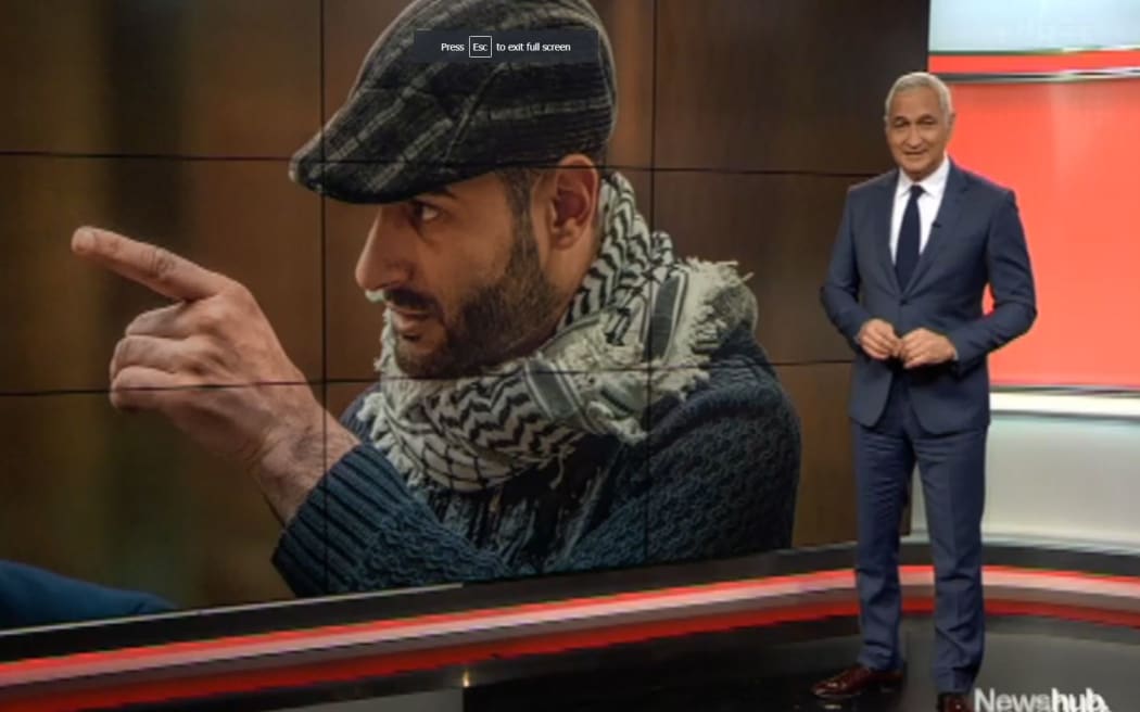 Mike McRoberts introduces Newshub at 6 on Monday.