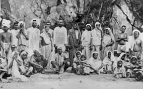 Indentured labourers in Fiji