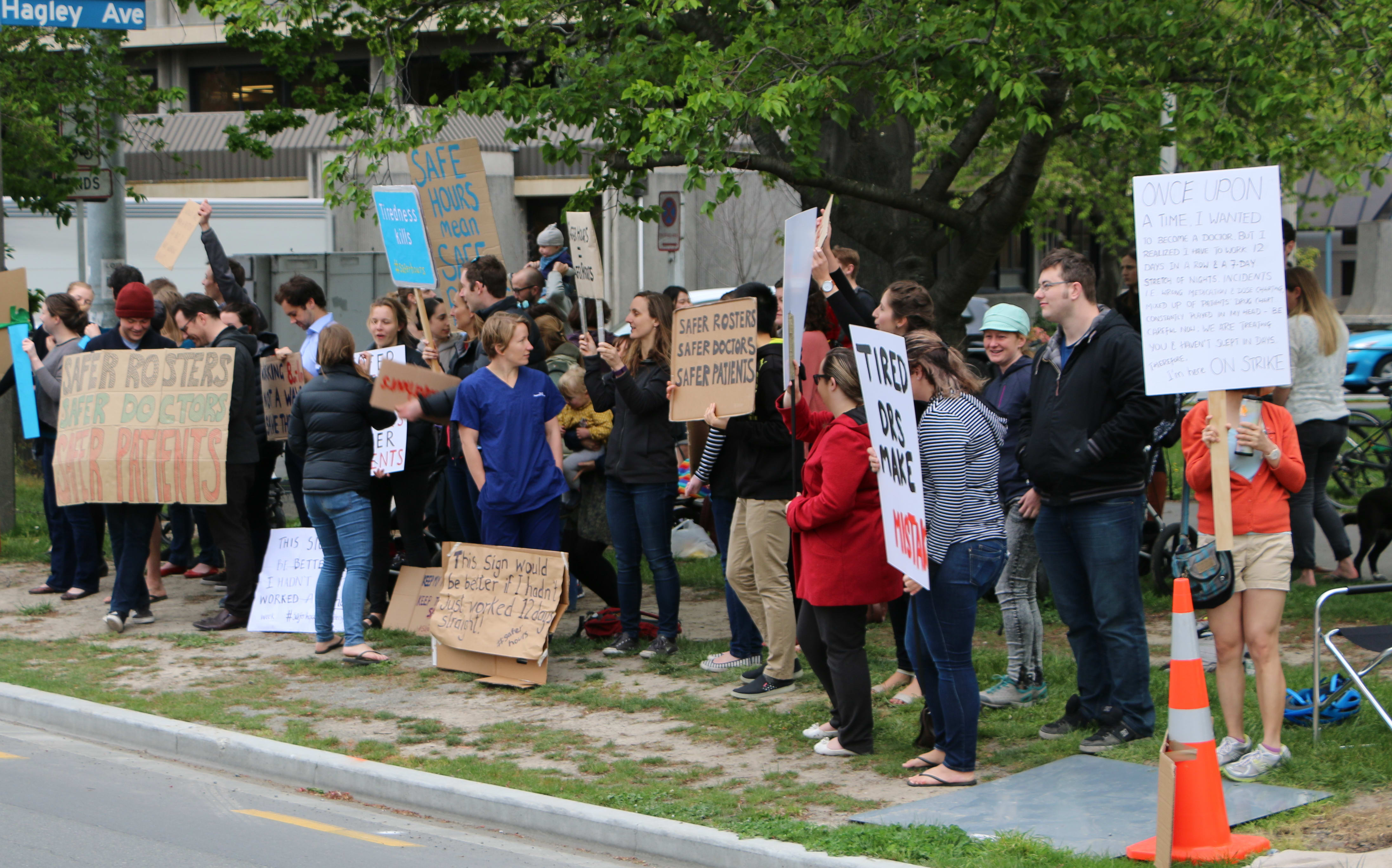 Christchurch Junior Doctors Strike