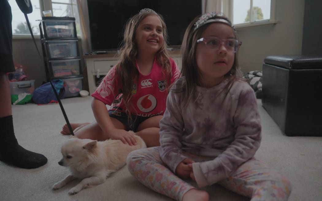 The kids like the new guard dog