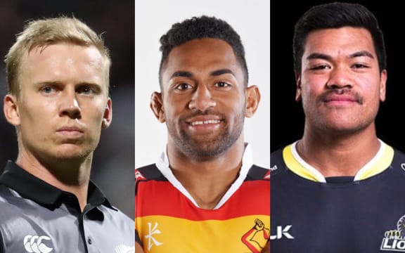 Scott Kuggeleijn, Sevu Reece, Losi Filipo.
