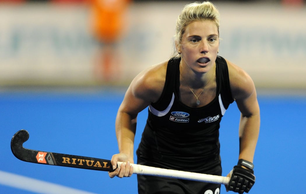 Black Stick Gemma Flynn in action.