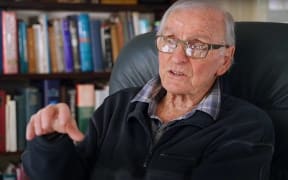 Respected Kiwi author Maurice Gee.