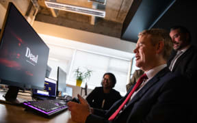 Chris Hipkins visits PikPok game studio