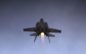 An Israeli Air Force F-35 Lightning II fighter jet.