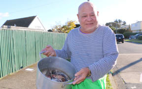 Lou, or 'Little Lee', said he would cook the fish heads with coconut cream, onion and salt.