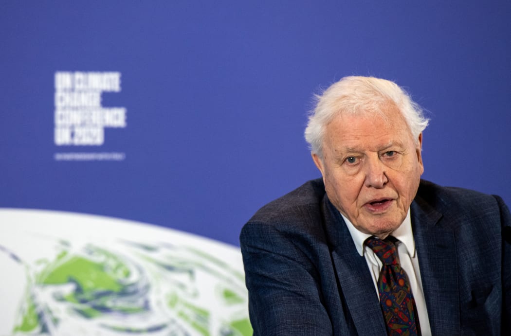 David Attenborough speaks during an event to launch COP26 on 4 February 2020 in London.