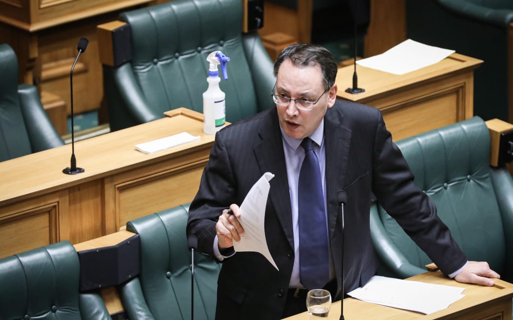 National Party MP Shane Reti in the House