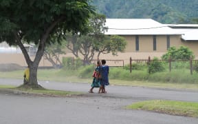 Main street Rabaul, East New Britain.