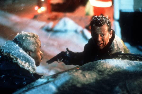 Bruce Willis in the film Die Hard 2 (1990), directed by Renny Harlin.