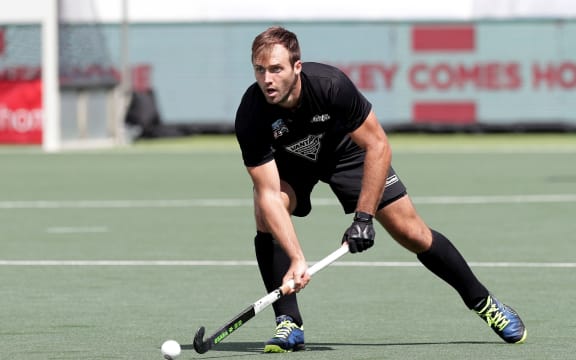 Nic Woods of New Zealand Black Sticks