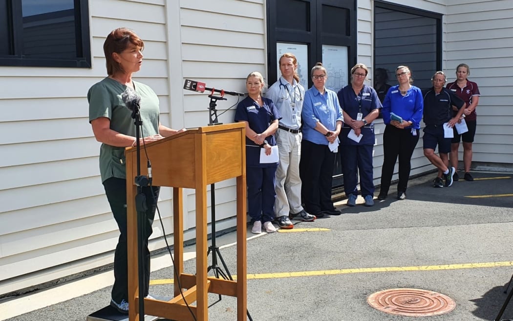 Emergency clinical nurse specialist Bronwyn Ives says she had never seen anything like what she saw after the eruption last year.