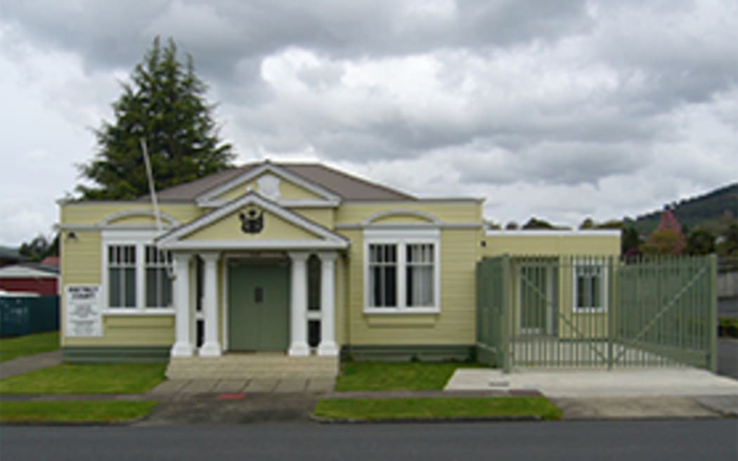 The Te Kuiti District Court.