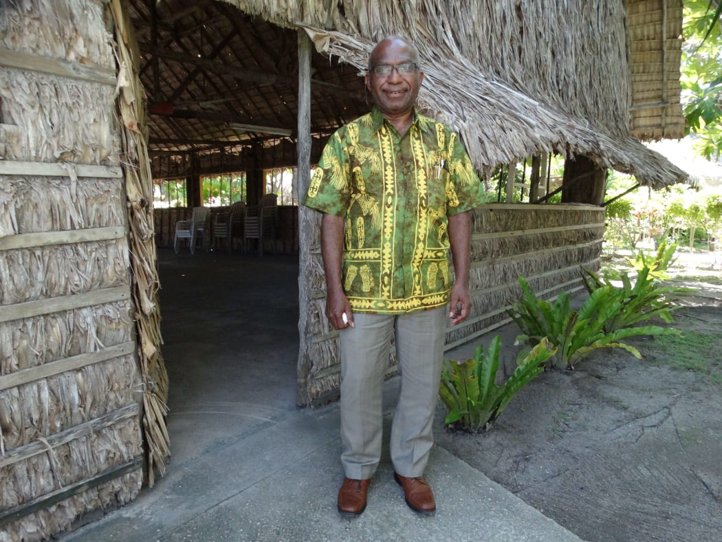 West Papua's Dr Octo Mote in Majuro