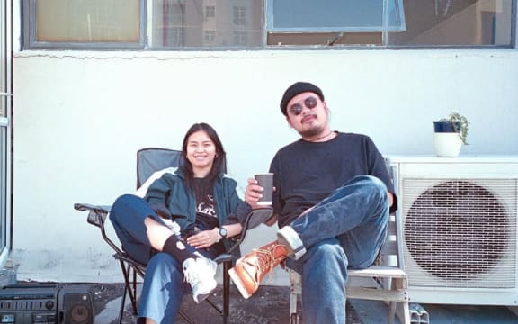 Elaine and Zuyi Woon, co-owners of Pour and Twist in Wellington.